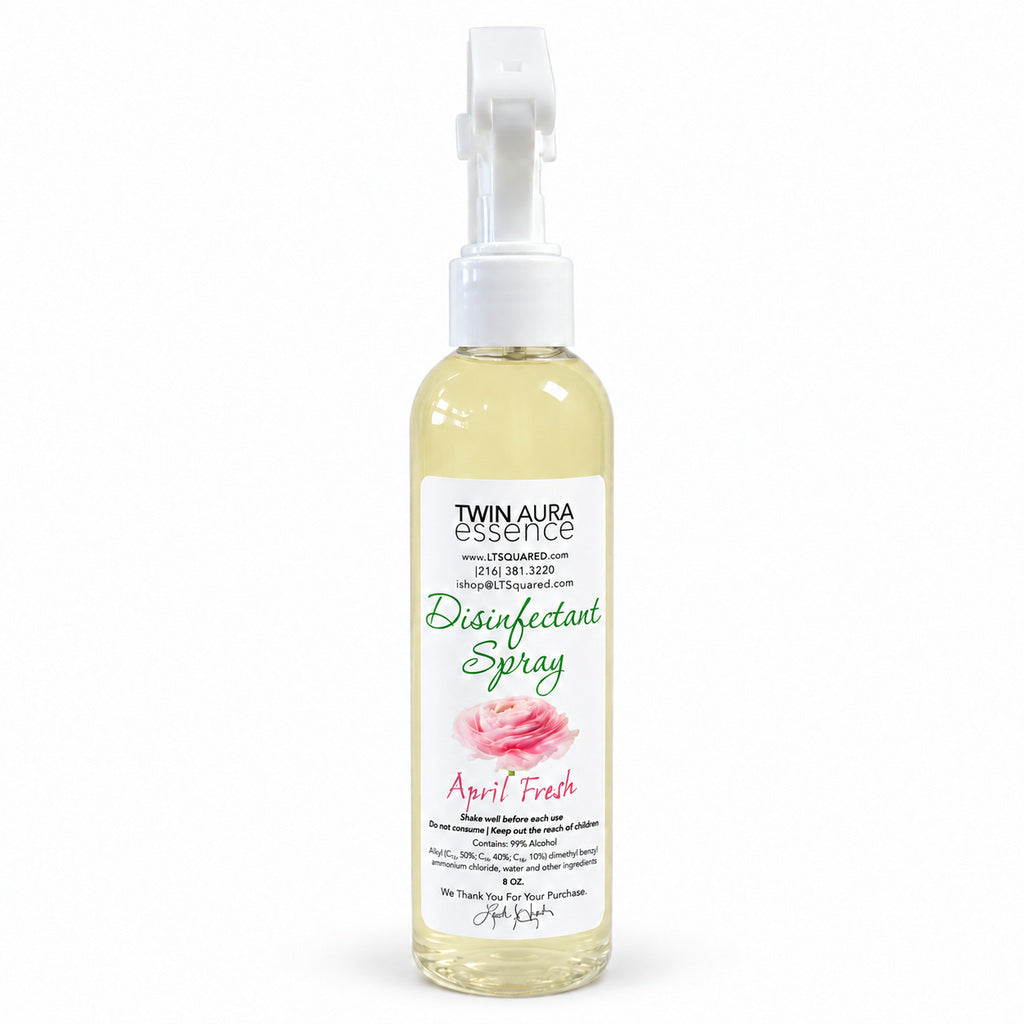 Twin Aura Essence April Fresh Type Disinfectant Spray – 8 oz