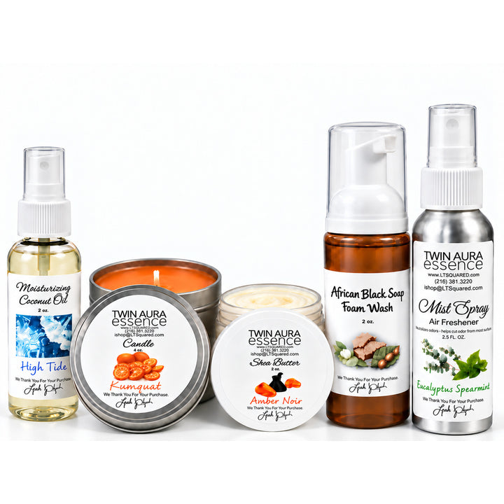 Twin Aura Essence Amber Noir Shea Butter - 4oz.