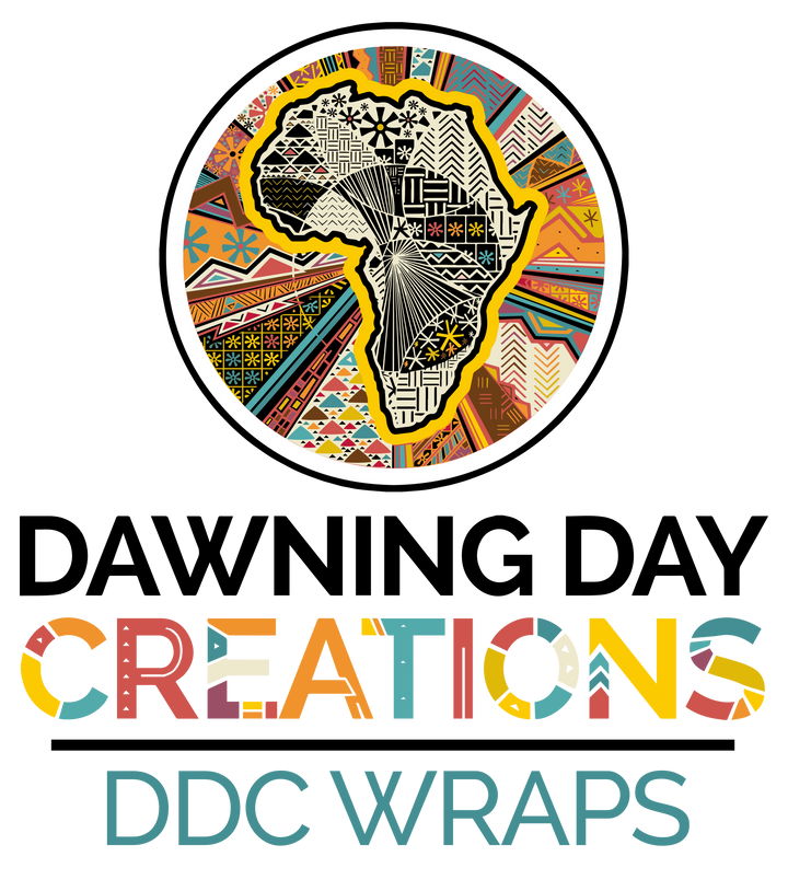 DDC WRAPS "Black on Black" Traditional Wasit Beads
