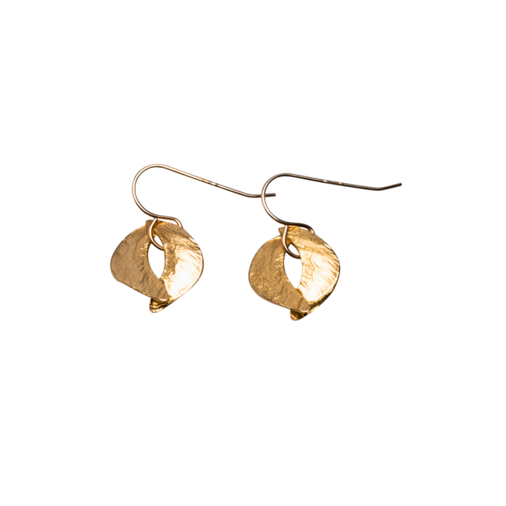 Lingua Nigra Delores Tiny Sculptured Organic Earrings