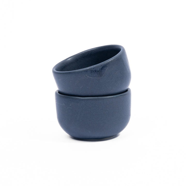 Myrth Sake Cup Set, Handcrafted Porcelain - Nightfall