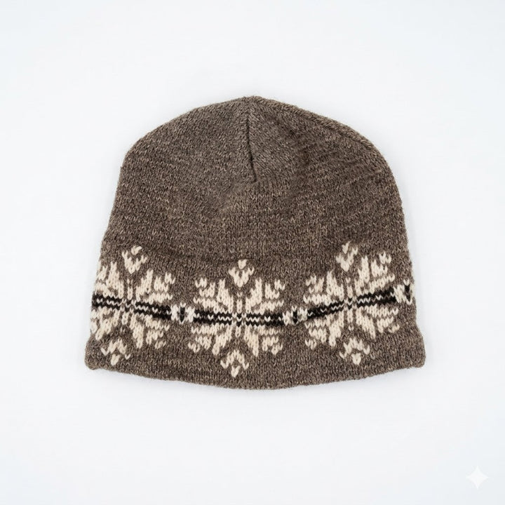Mary's Little Lambs Products Cozy Snowflake Beanie