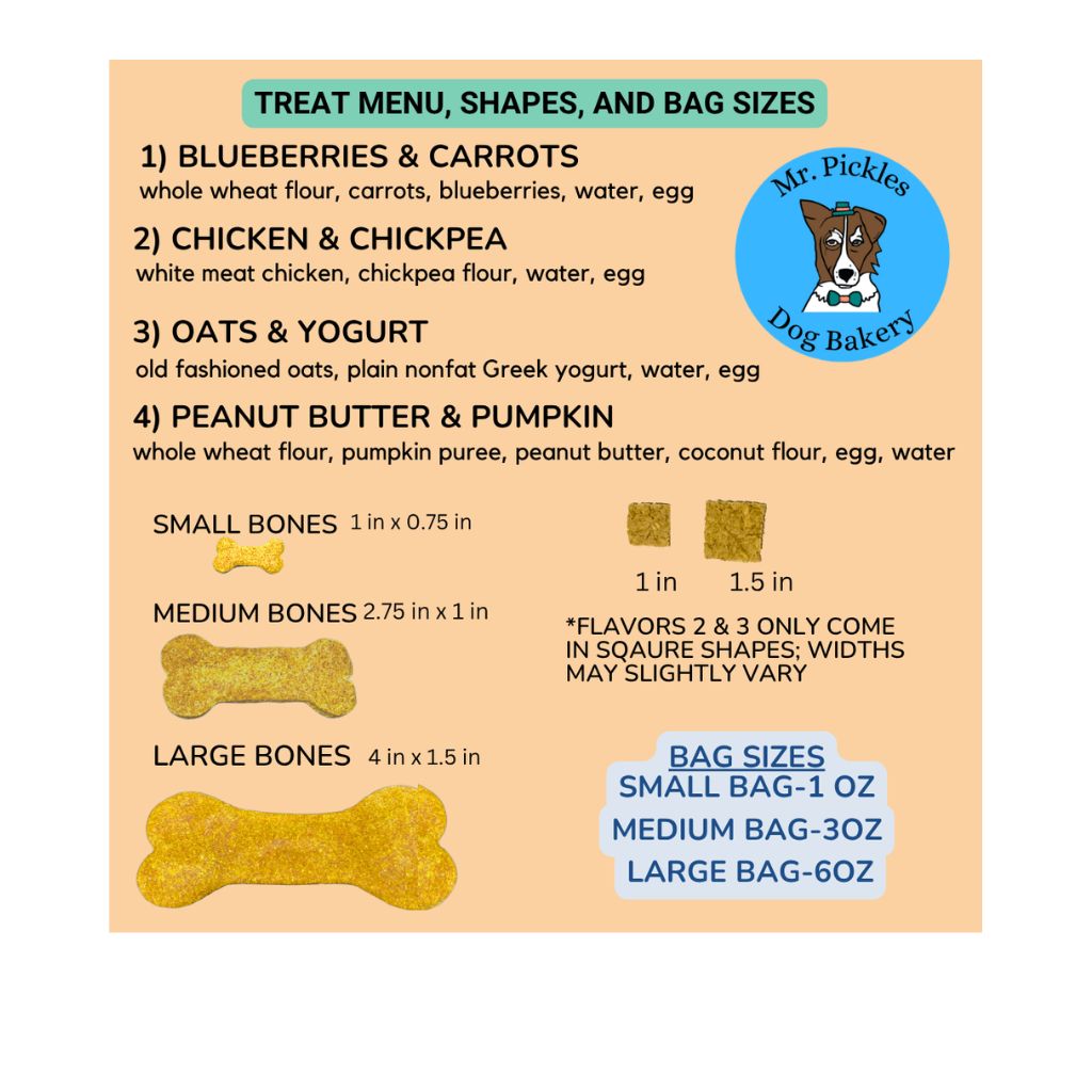 Mr. Pickles Dog Bakery Oat & Yogurt Dog Treats