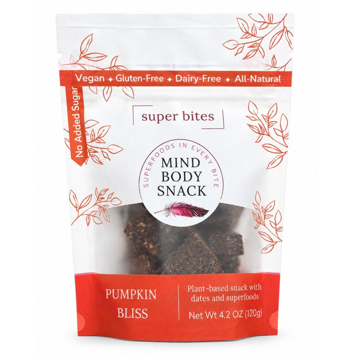 Mind Body Snack Pumpkin Bliss Super Bites