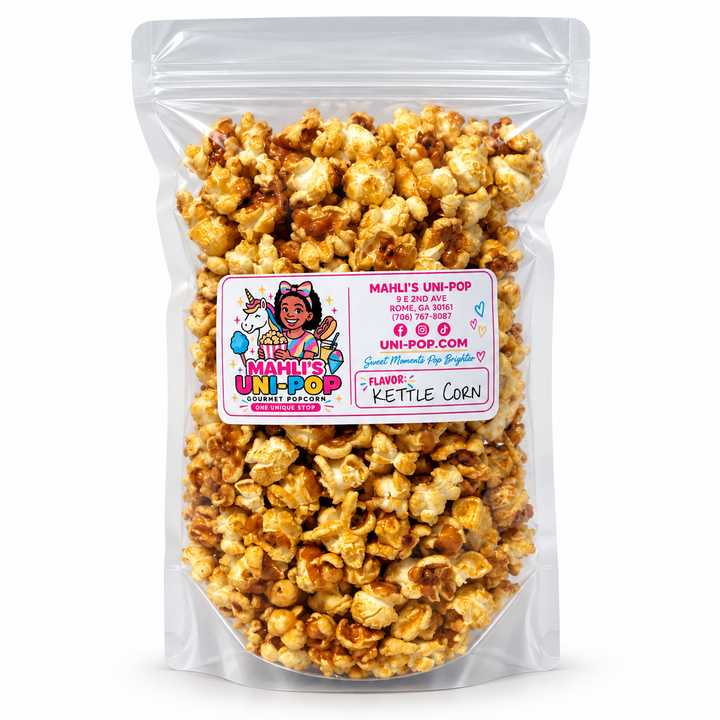 Mahli's Uni-Pop Gourmet Popcorn Kettle Corn