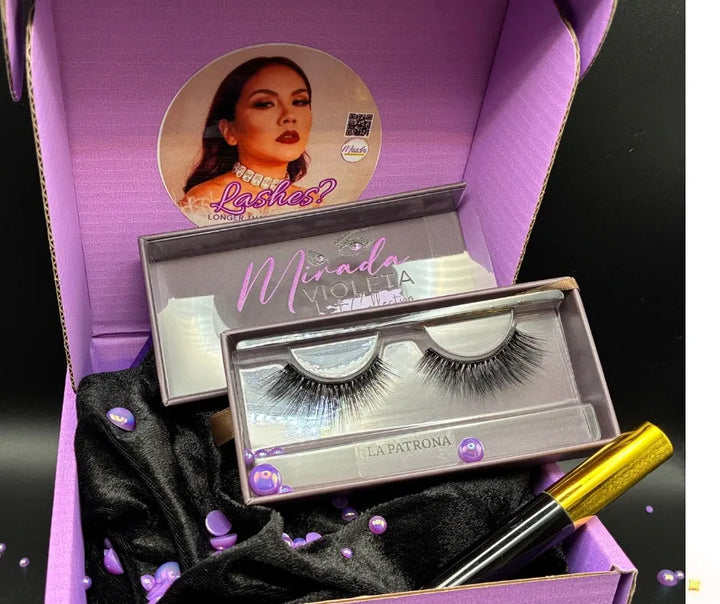 Mirada Violeta La Patrona Magnetic Lashes