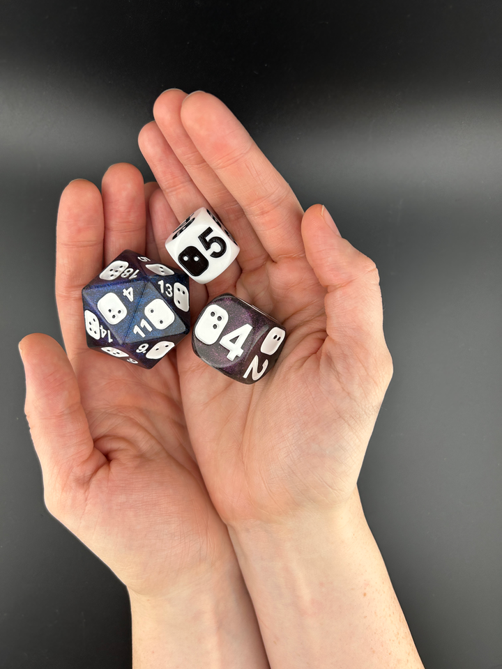 Inclusive Imagination Galaxy Dice Set