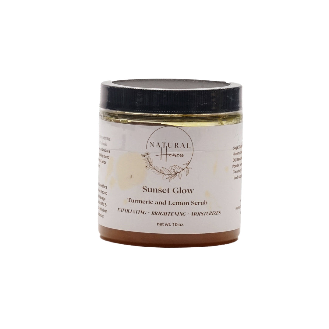 Natural Heiress Sunset Glow Face Scrub