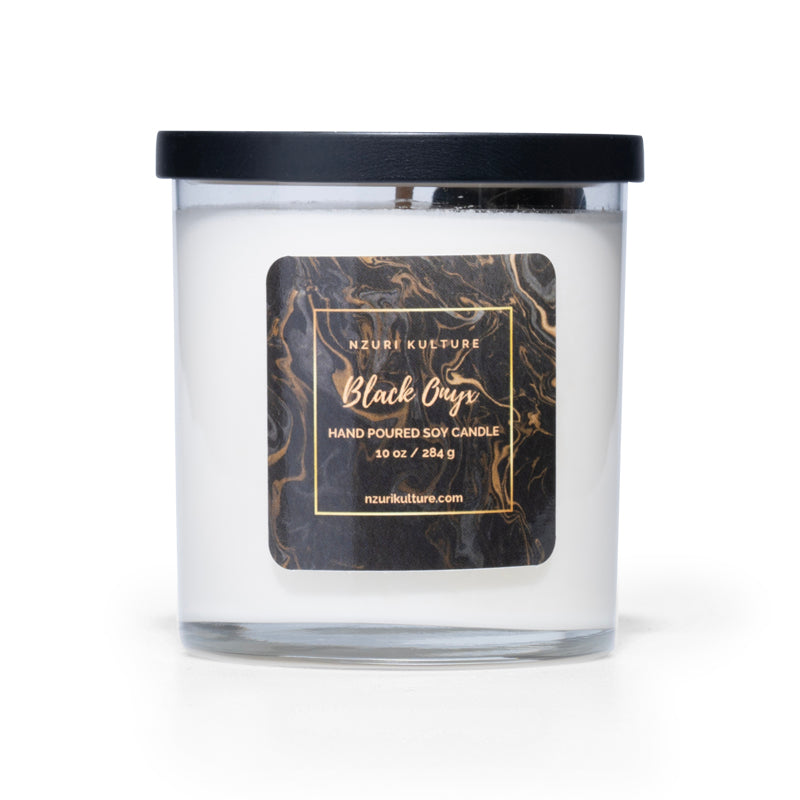 Nzuri Kulture - Black Onyx Intention Based Candle
