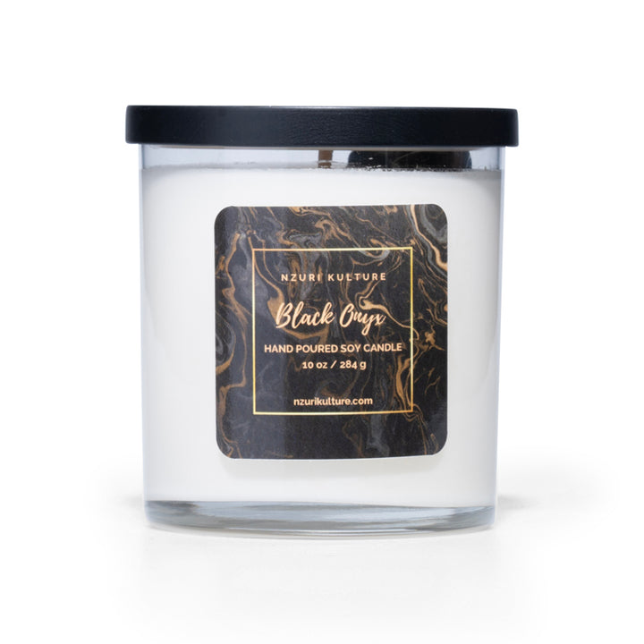 Nzuri Kulture - Black Onyx Intention Based Candle