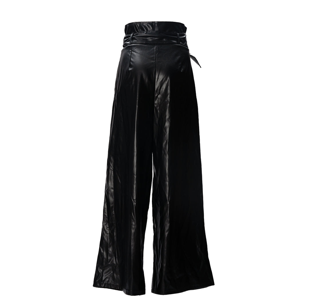 Cheryl Renee's Closet, Faux leather bell bottoms