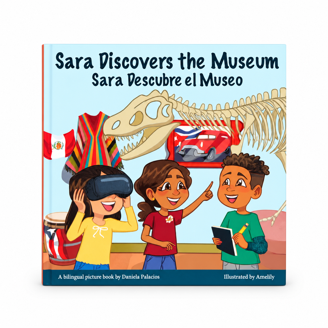 Para KIDS! Bilingual Children's Book Sara Discovers the Museum