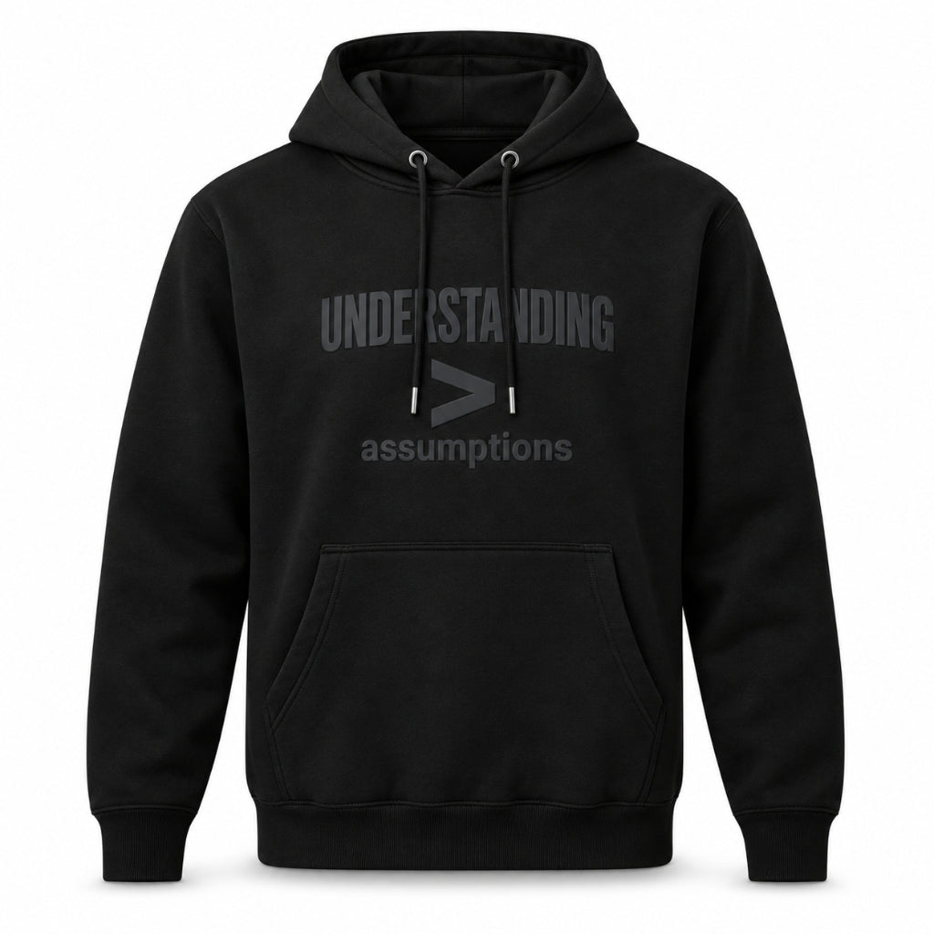 Petty Professor BLKxND Understanding > Assumptions Hoodie