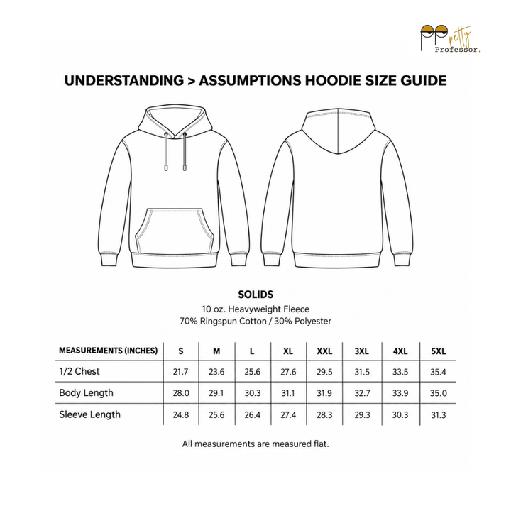 Petty Professor BLKxND Understanding > Assumptions Hoodie