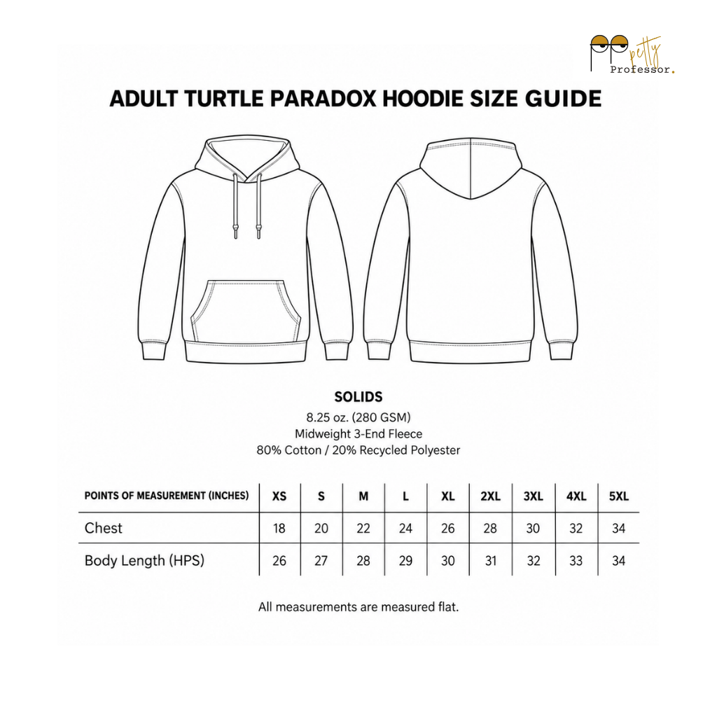 Petty Professor Junior Professors Turtle Paradox Hoodie