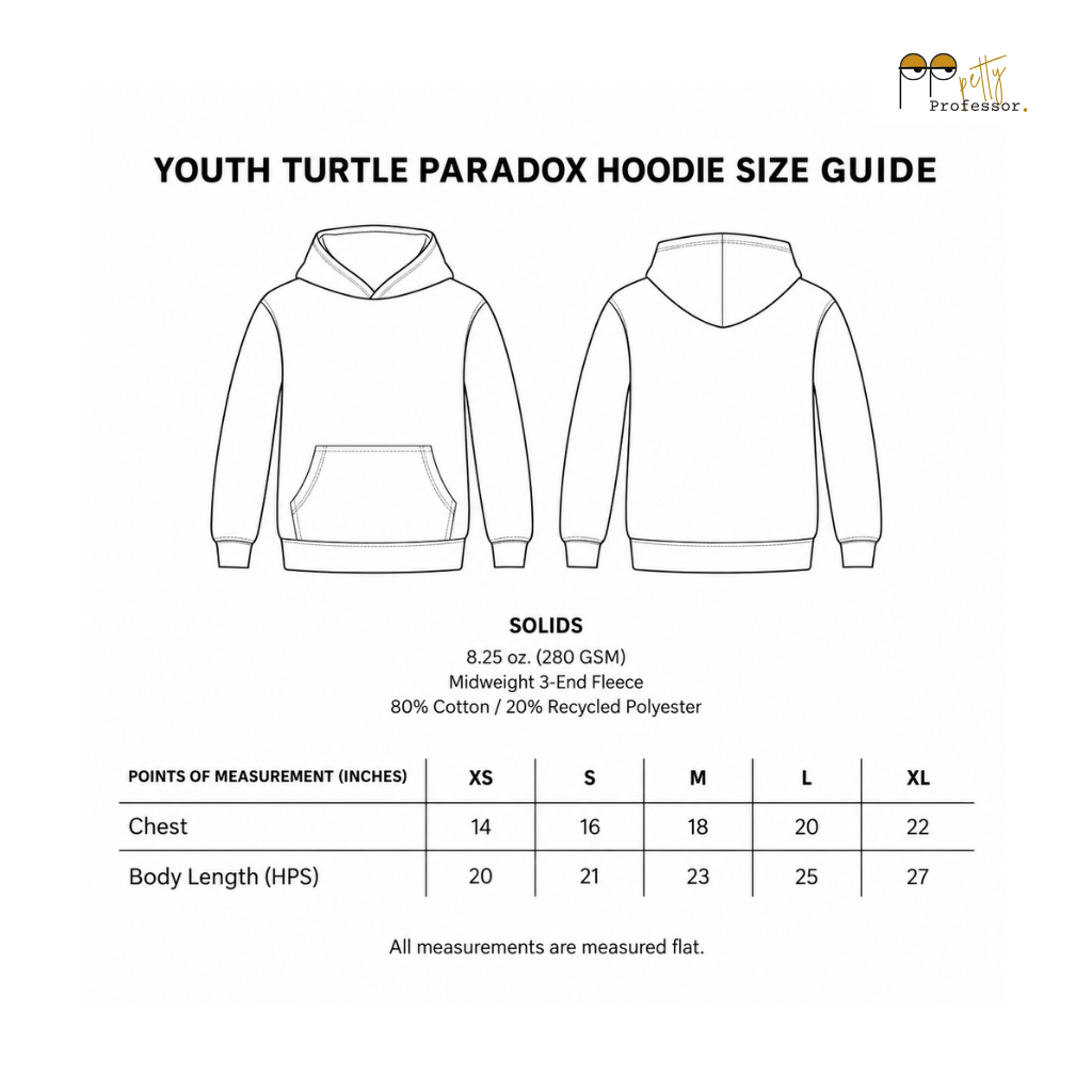 Petty Professor Junior Professors Turtle Paradox Hoodie