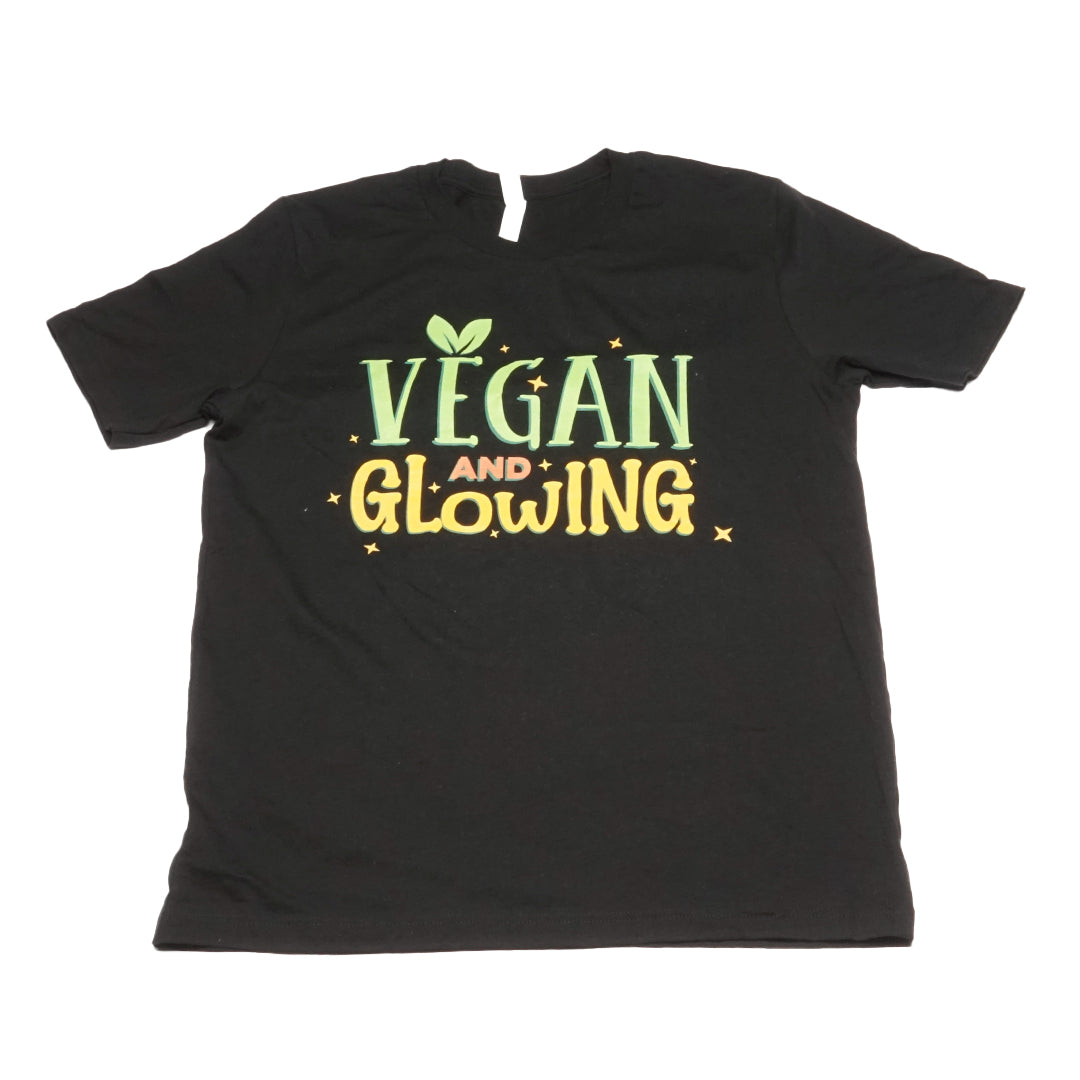 Pink Sunflower Originals Vegan T-shirt [Vegan and Glowing]