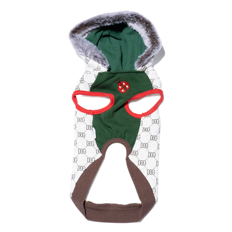 PetTee Apparel GRRRCI Lady Bug Dog Hoodie