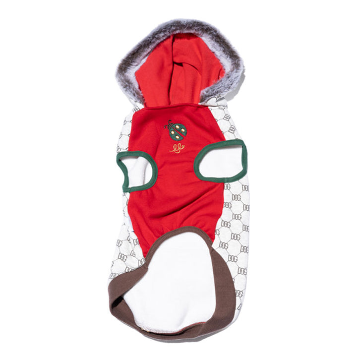 PetTee Apparel GRRRCI Lady Bug Dog Hoodie