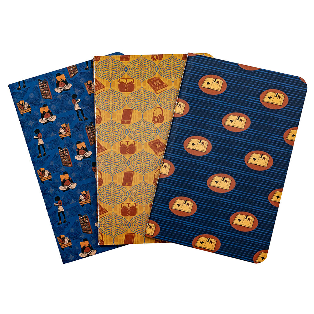 Pounded Yam Productions The Fully Booked Pocket Notebook Set