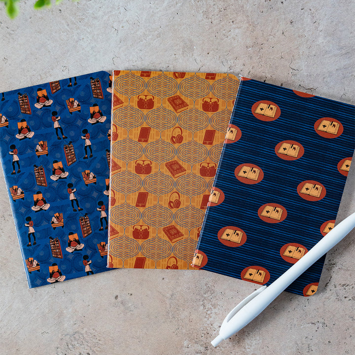 Pounded Yam Productions The Fully Booked Pocket Notebook Set