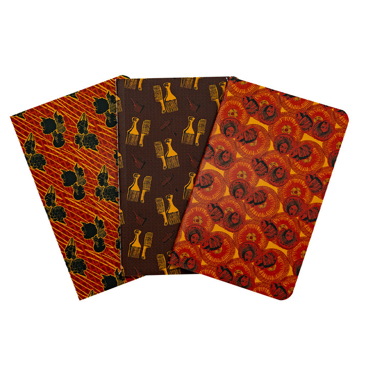 Pounded Yam Productions The Black Hair Collection Pocket Notebook Set