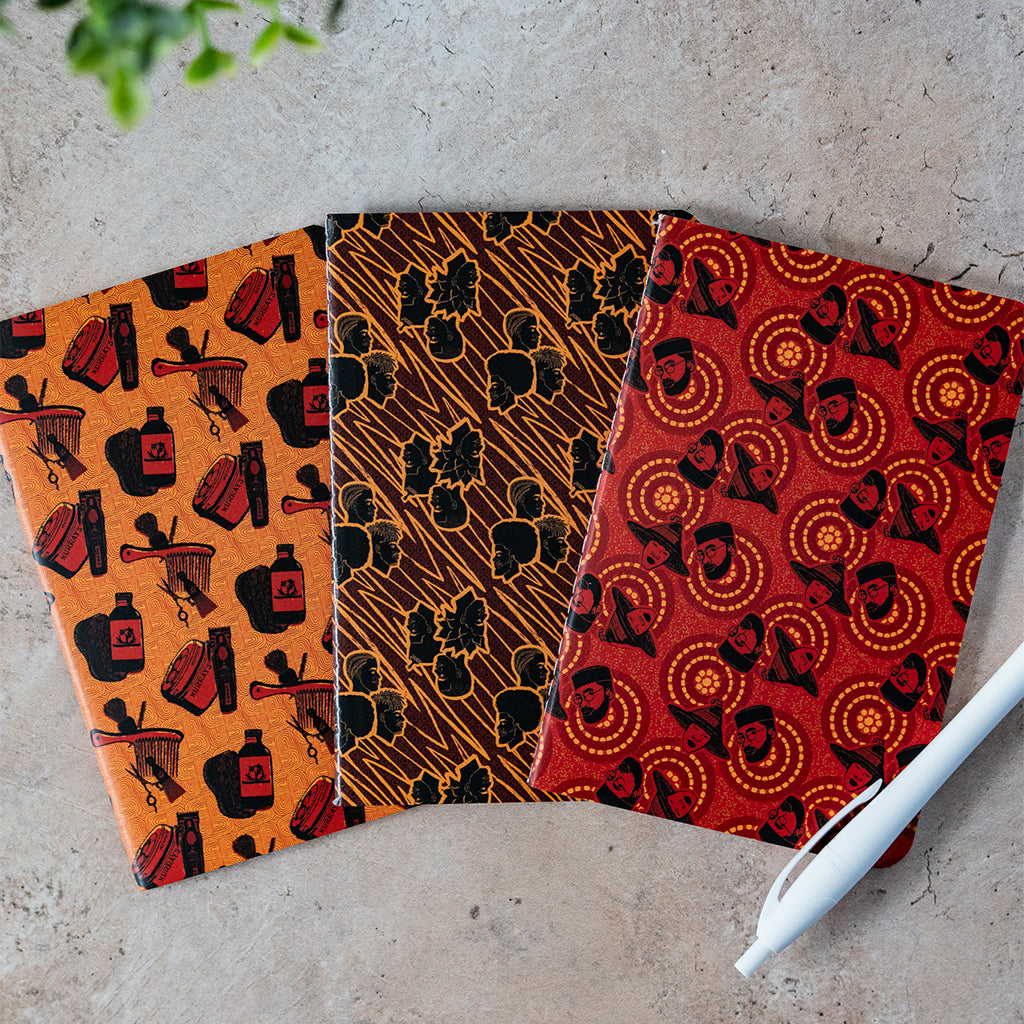 Pounded Yam Productions The Barbershop Pocket Notebook Set