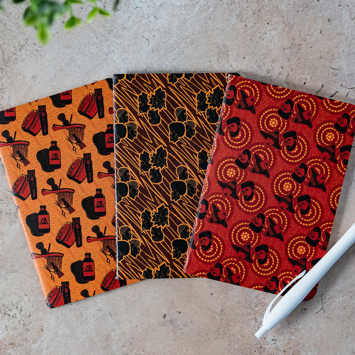 Pounded Yam Productions The Barbershop Pocket Notebook Set