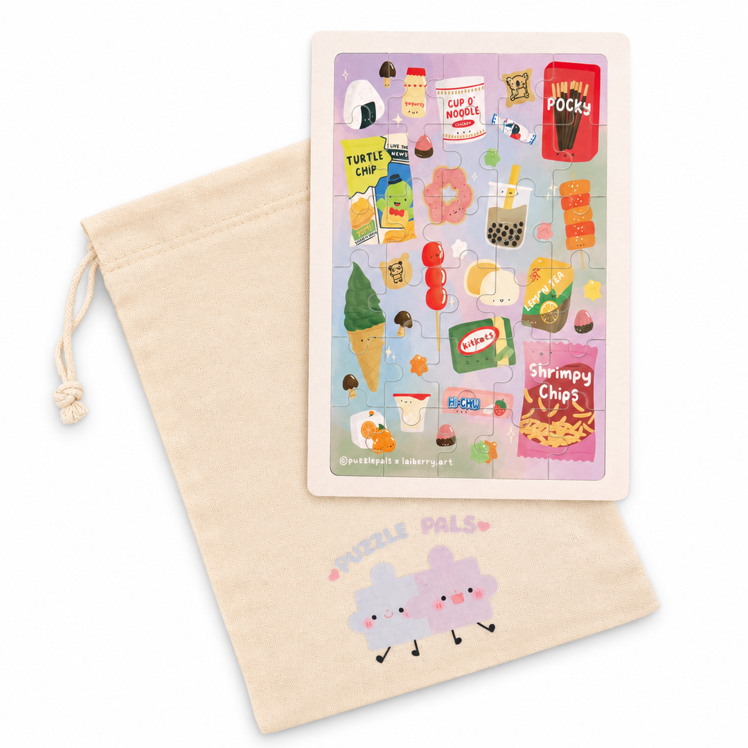 Puzzle Pals - Snacks From Home Puzzle