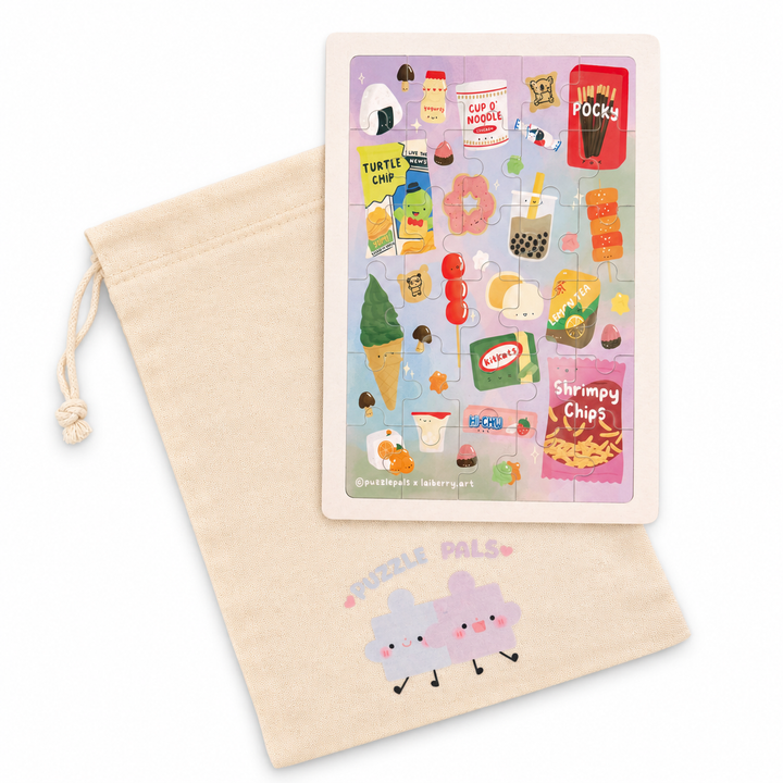 Puzzle Pals - Snacks From Home Puzzle