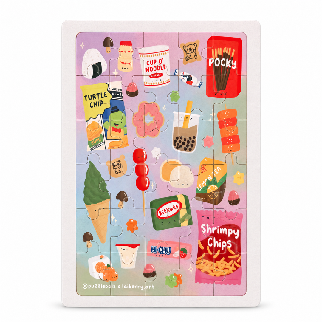 Puzzle Pals - Snacks From Home Puzzle