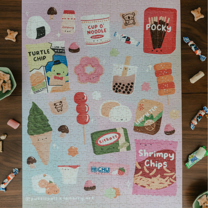 Puzzle Pals - Snacks From Home Puzzle