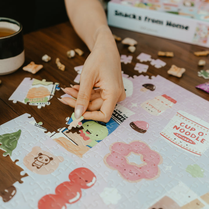 Puzzle Pals - Snacks From Home Puzzle