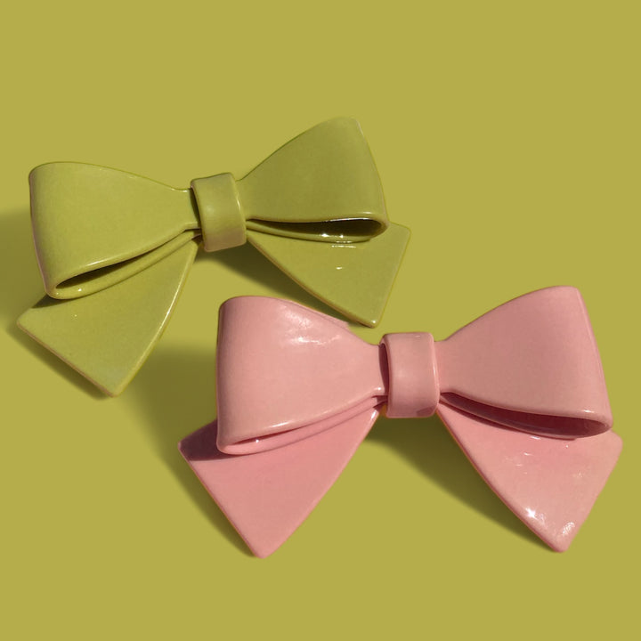 Rosamond St & Co. Coquette Bow French Barette Set