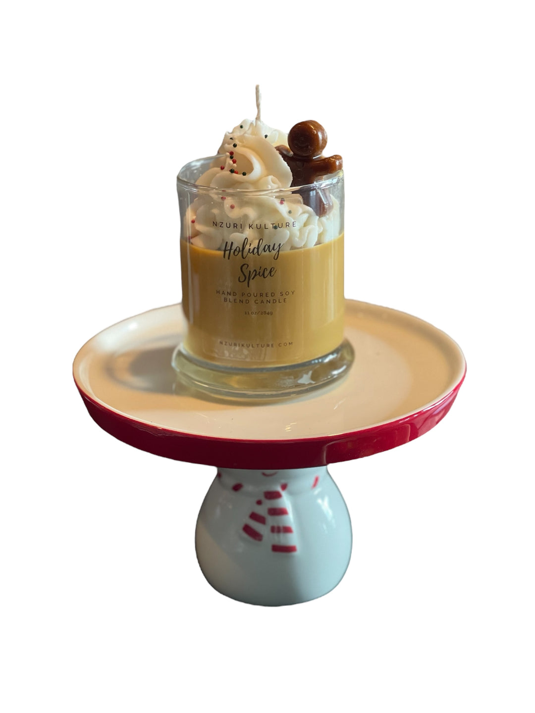 Nzuri Kulture - Holiday Spice Dessert Inspired Candle