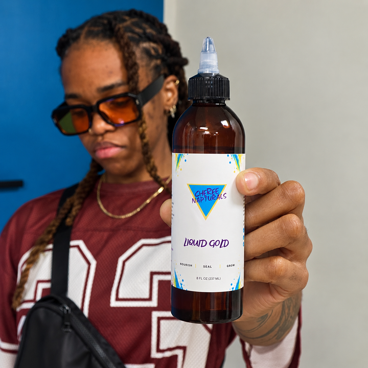 Cheree Napturals Liquid Gold Scalp & Loc Oil