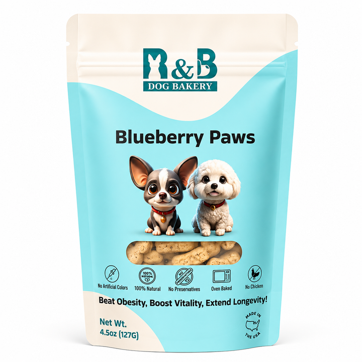R&B Dog Bakery Blueberry Paws
