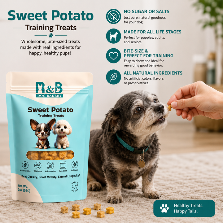 R&B Dog Bakery Sweet Potato Training Treats