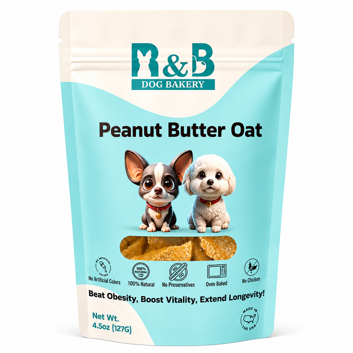 R&B Dog Bakery Peanut Butter Oat