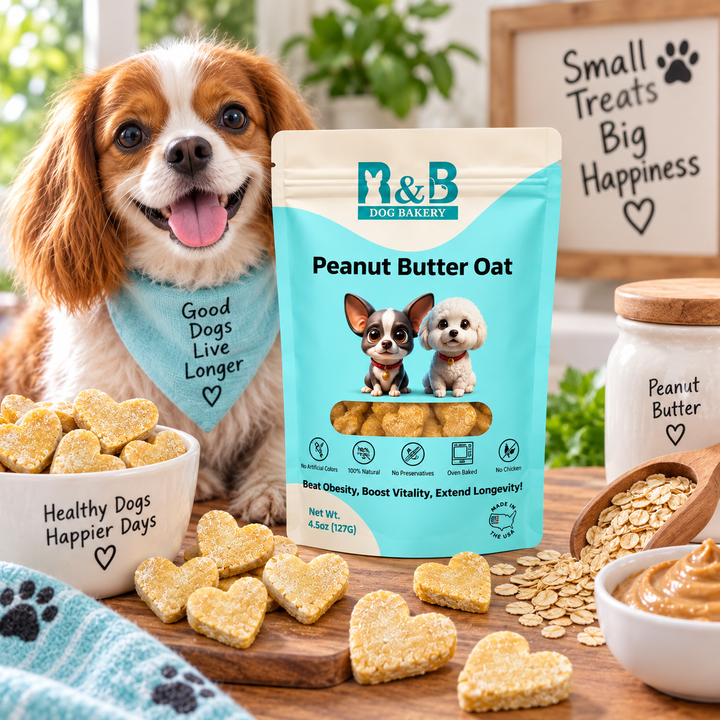R&B Dog Bakery Peanut Butter Oat