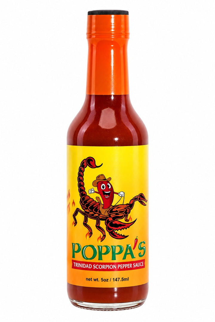 Poppa's Gourmet Hot Sauce Poppa's Trinidad Scorpion Pepper Sauce