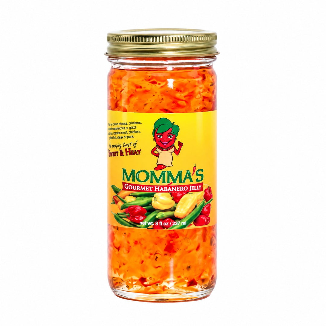 Poppa's Gourmet Hot Sauce Momma's Gourmet Habanero Pepper Jelly