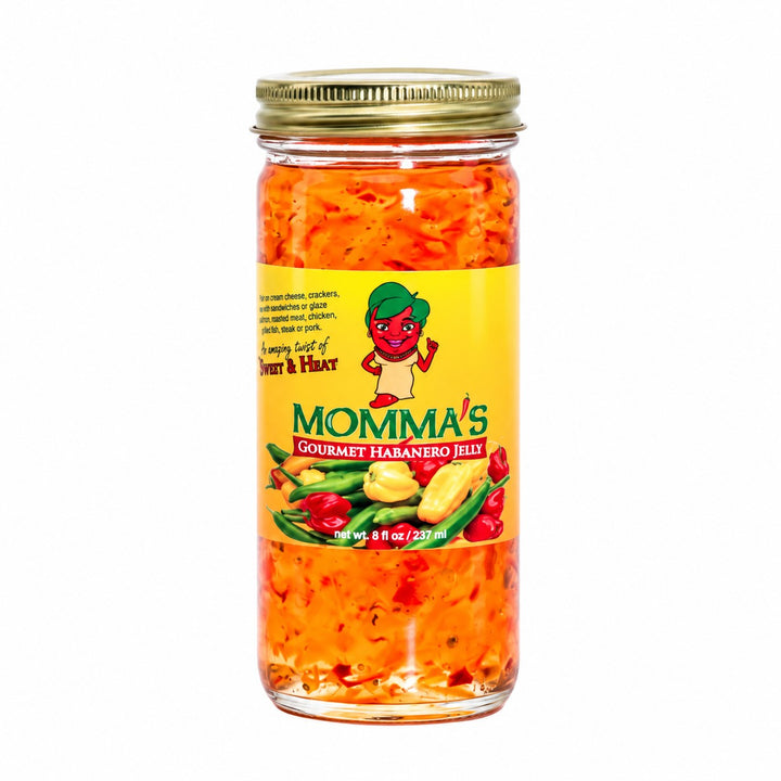 Poppa's Gourmet Hot Sauce Momma's Gourmet Habanero Pepper Jelly