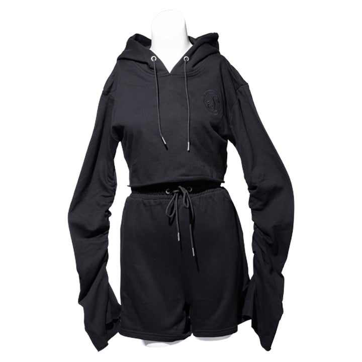 The Style Guru Luxe Ruched Fleece Set