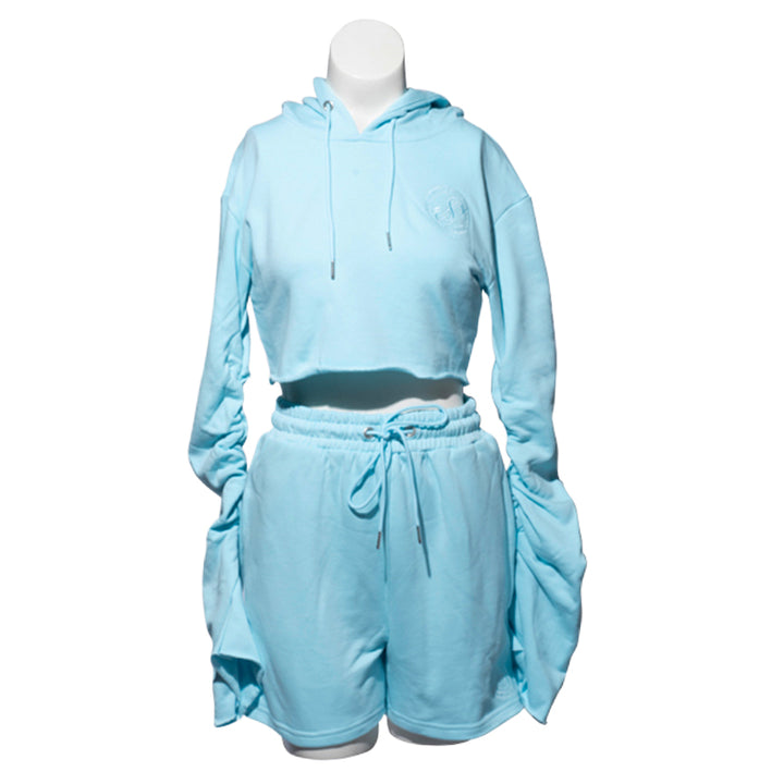 The Style Guru Luxe Ruched Fleece Set