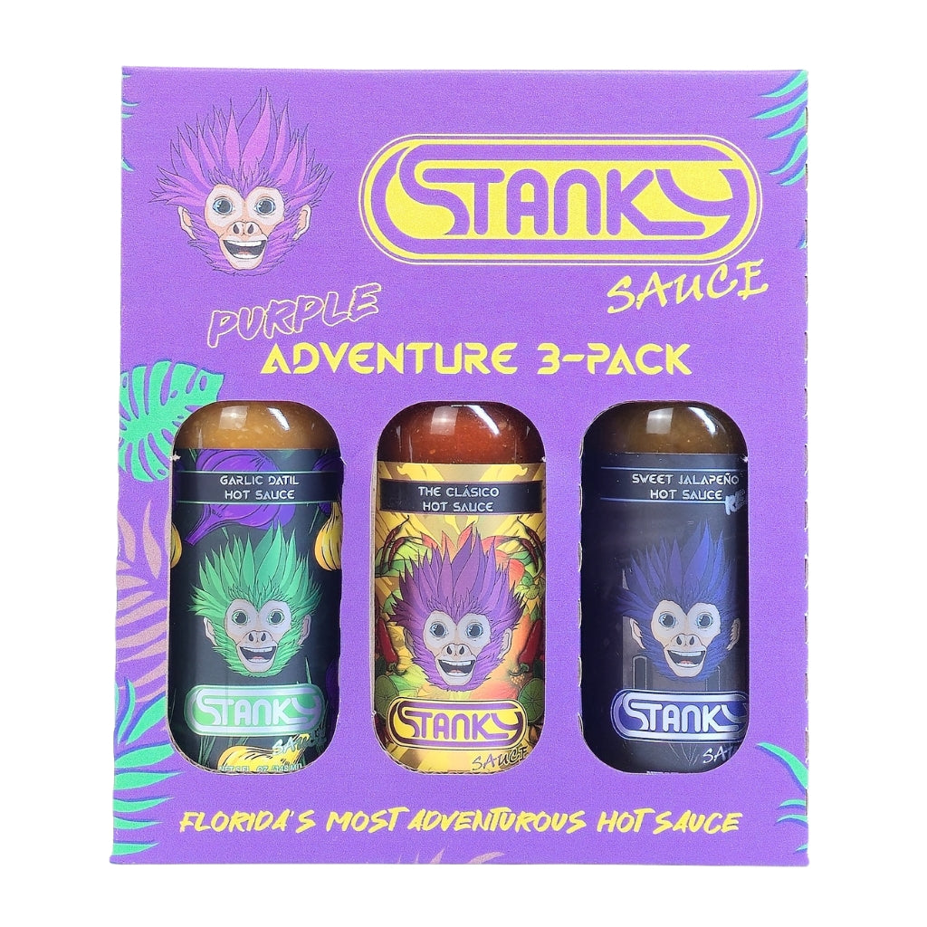 Stanky Sauce Purple Adventure 3-Pack (Hot)