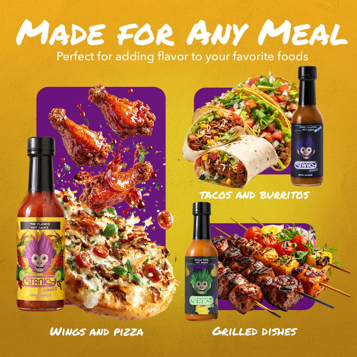 Stanky Sauce Purple Adventure 3-Pack (Hot)