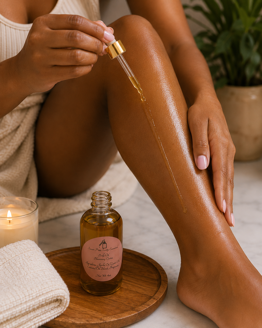 Sweet Peas Scenty Essentials Body Oil
