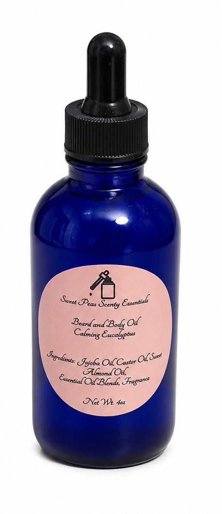 Sweet Peas Scenty Essentials Beard and Body Oil