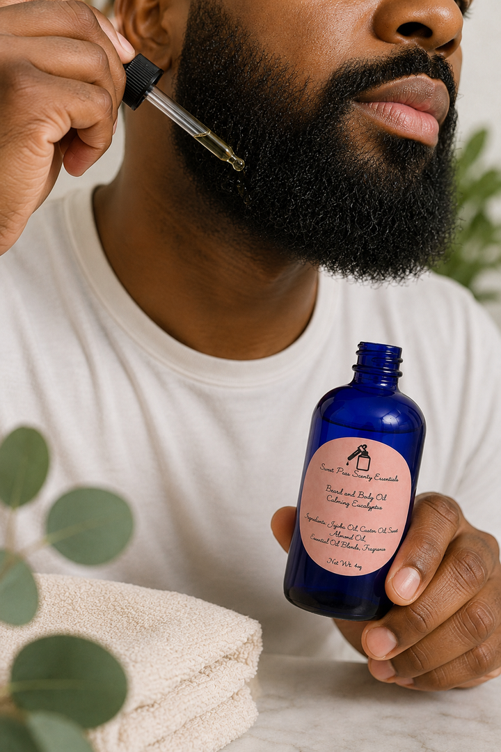 Sweet Peas Scenty Essentials Beard and Body Oil